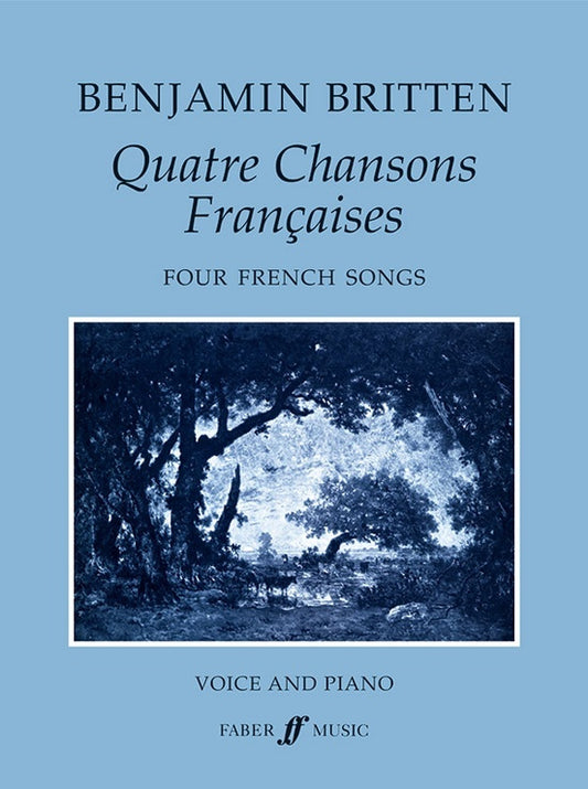 Quatre Chansons Franc Vocal Sc