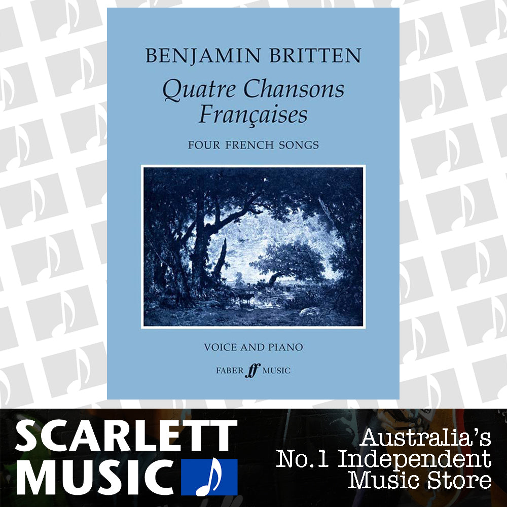 Quatre Chansons Franc Vocal Sc — view 2