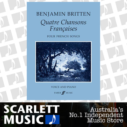 Quatre Chansons Franc Vocal Sc — view 2