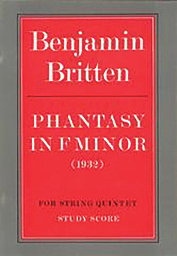 Phantasy String Quintet Study Score - 2 Violins, 2 Violas & Cello - Faber 0571506666