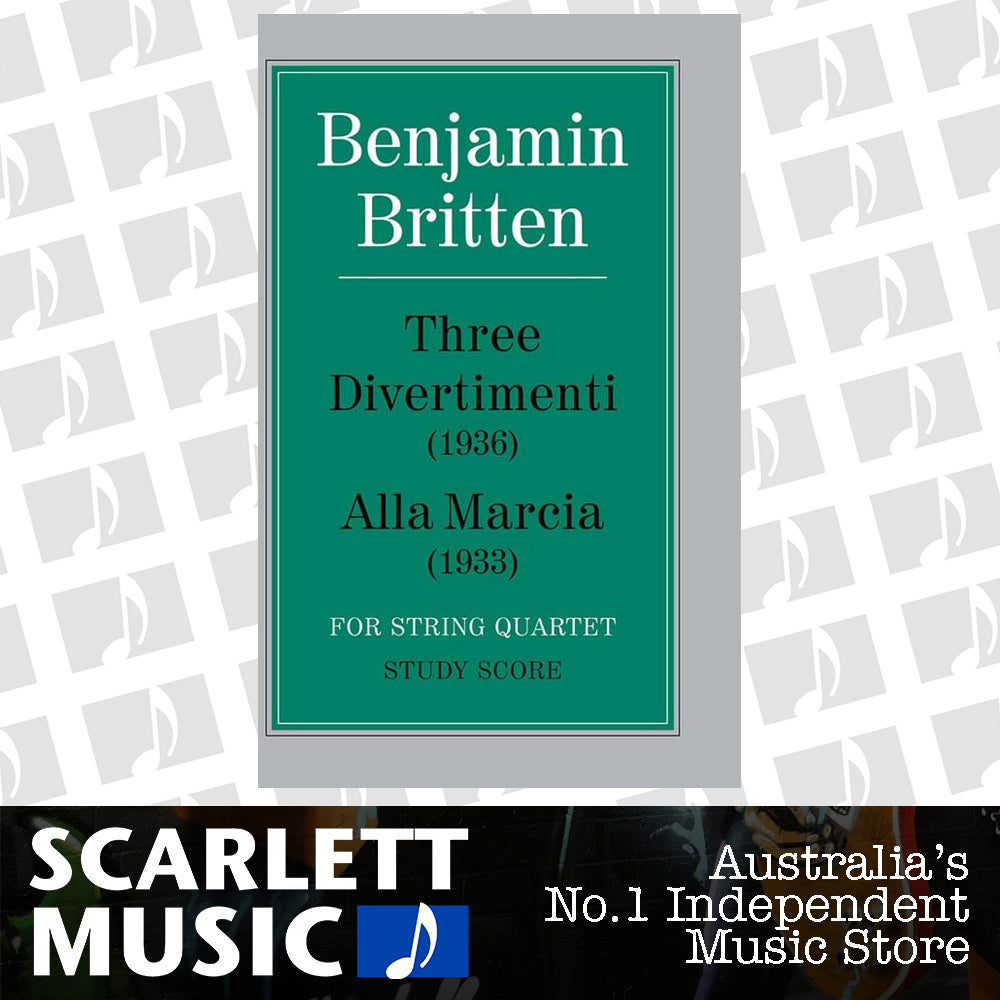 Divertimenti 3/Alla Marcia Study Score — view 2