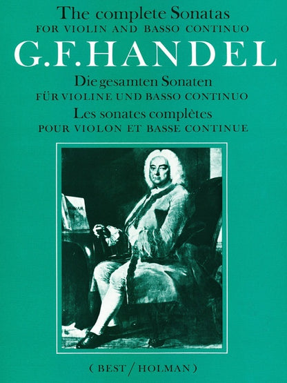 Handel Complete Sonatas For Violin And Continuo