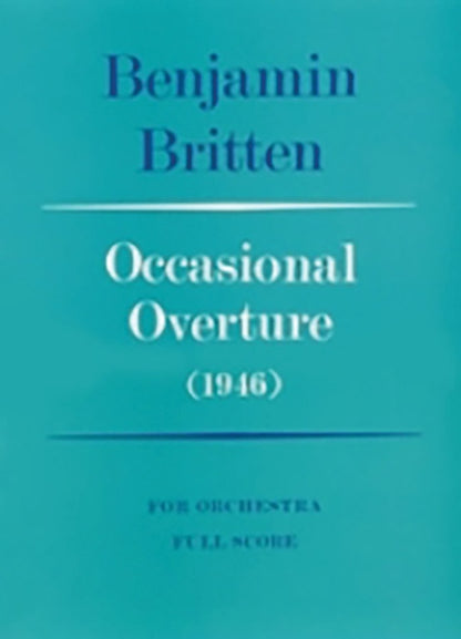 Occasional Overture Full Score