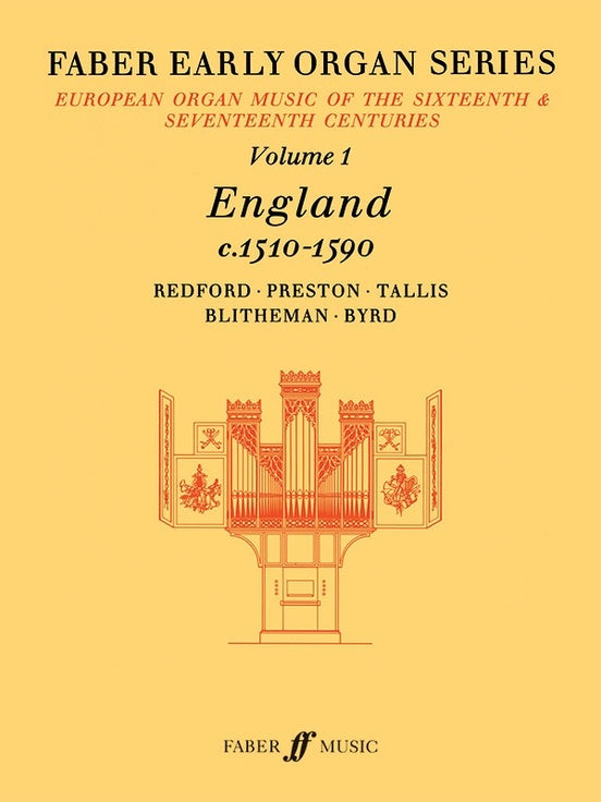 Early Organ Series Book 1 England