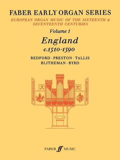Early Organ Series Book 1 England