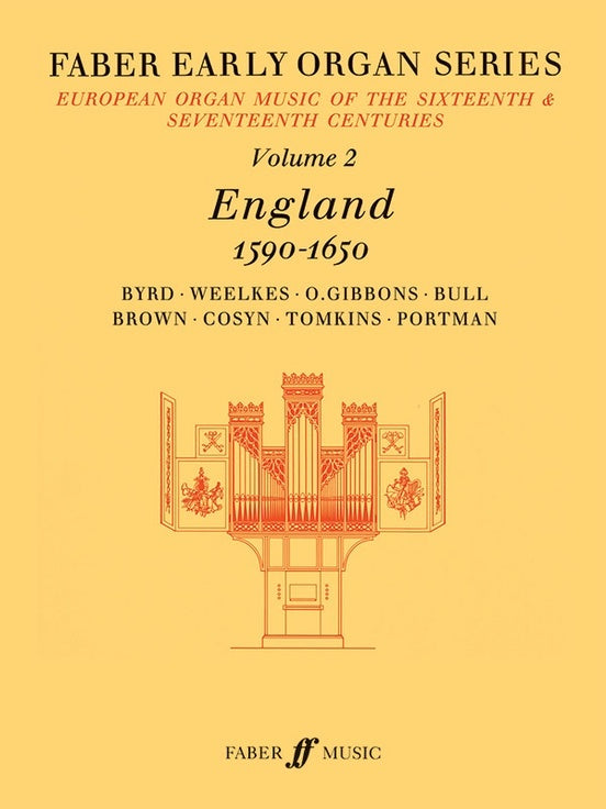 Early Organ Series Book 2 Eng 1590-1650 Ed Dalton