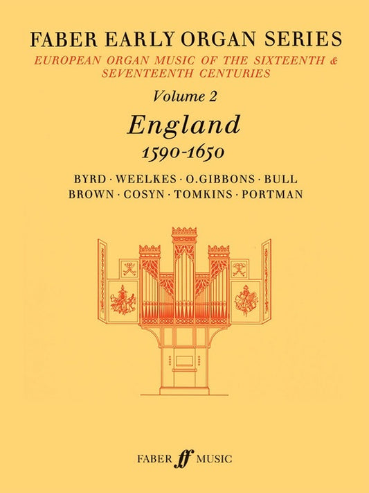 Early Organ Series Book 2 Eng 1590-1650 Ed Dalton