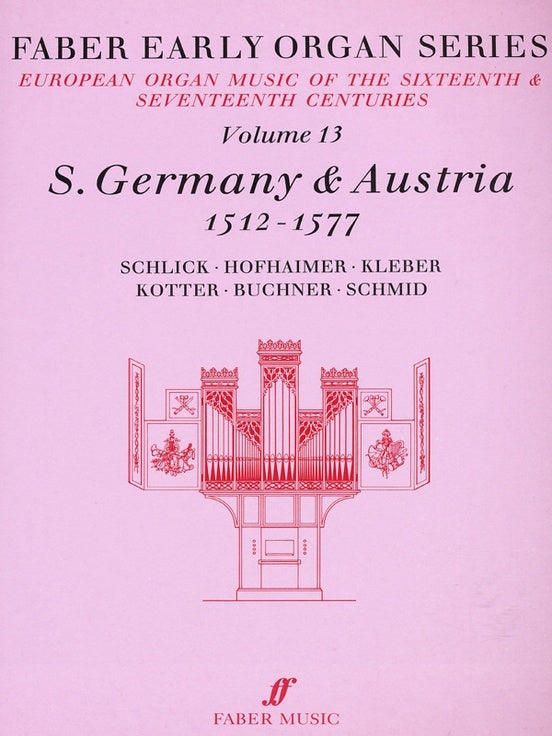 Faber Early Organ Book 13 (Sth Germany) Ed Dalton