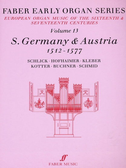 Faber Early Organ Book 13 (Sth Germany) Ed Dalton