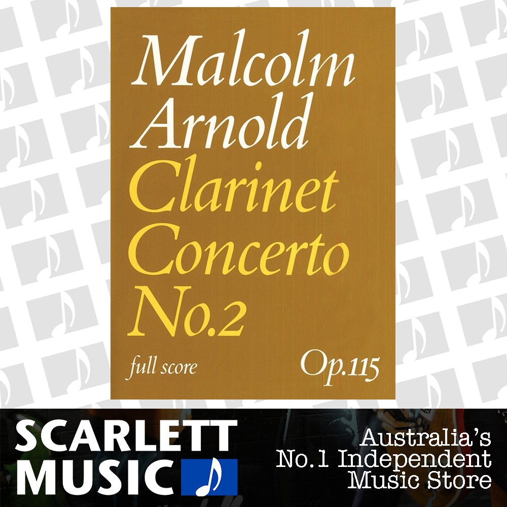 Clarinet Concerto No 2 Full Score — view 2
