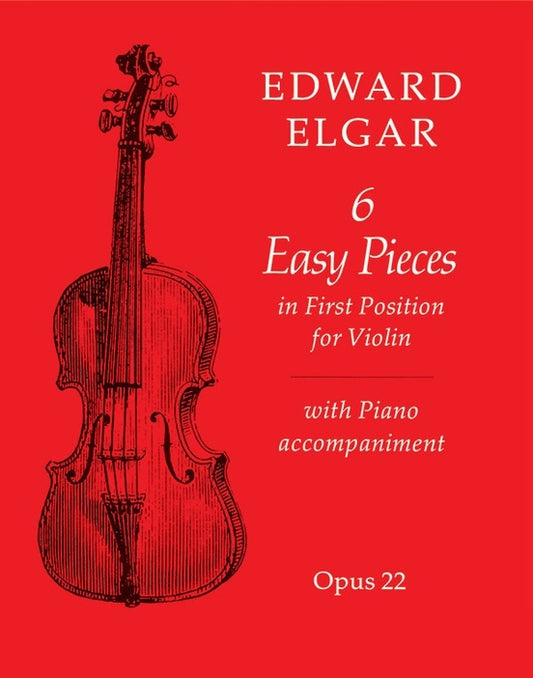 Easy Pieces 6 Op 22 Violin And Piano