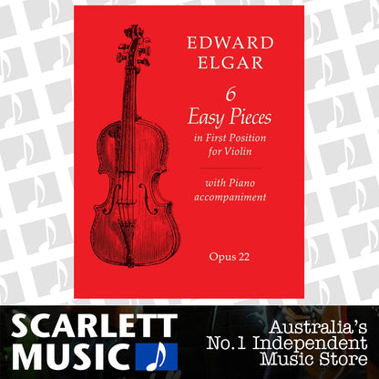 Easy Pieces 6 Op 22 Violin And Piano — view 2