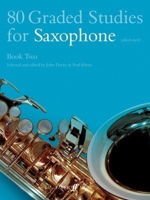 80 Graded Studies for Saxophone Book 2 by John Davies and Paul Harris