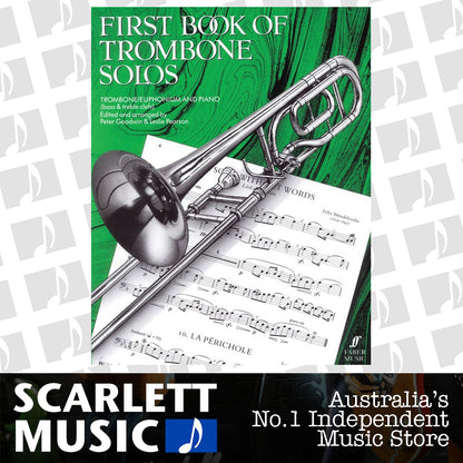 First Book Of Trombone Solos Trombone/Piano — view 2