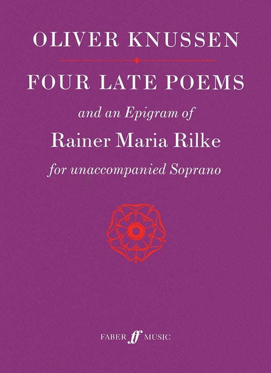 Late Poems 4 And An Epigram Soprano