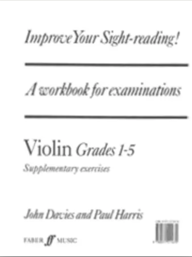 Improve Your Sight Reading for Violin: Grades 1-5 Method Book