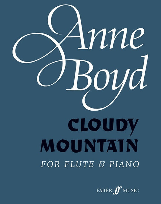 Cloudy Mountain For Flute And Piano