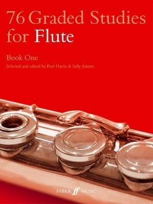 76 Graded Studies for Flute Book 1 - Flute Sheet Music and Method Book