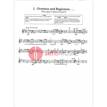 Superstudies for Violin Book 2 - 12 Original Studies for Grades 2-4, Techniques & Styles, Includes Spicatto & Hooked Bows — view 3