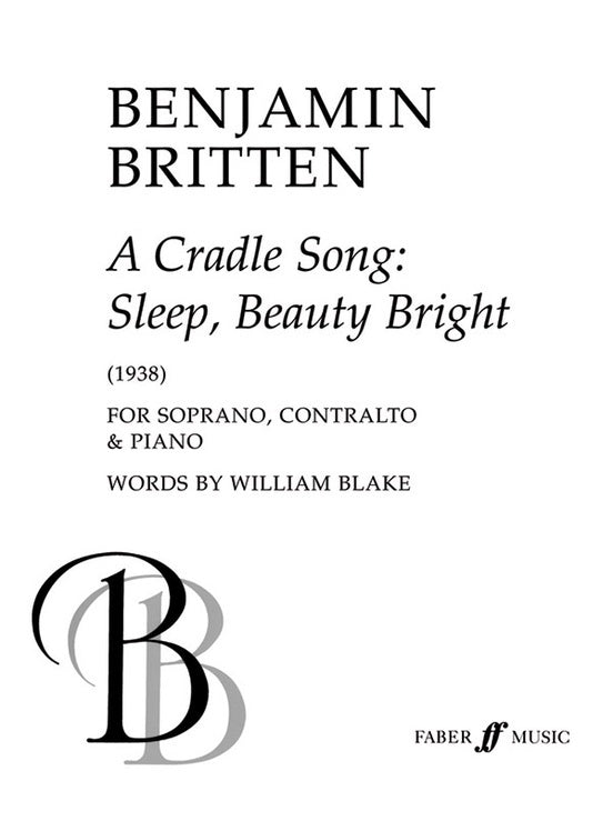 Cradle Song Sop/Alto/Piano