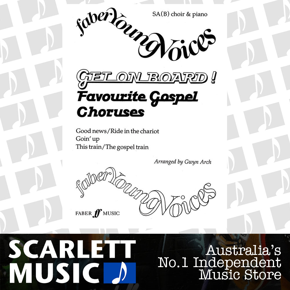Get On Board-4 Gospel Choruses SAB Use F51609 — view 2