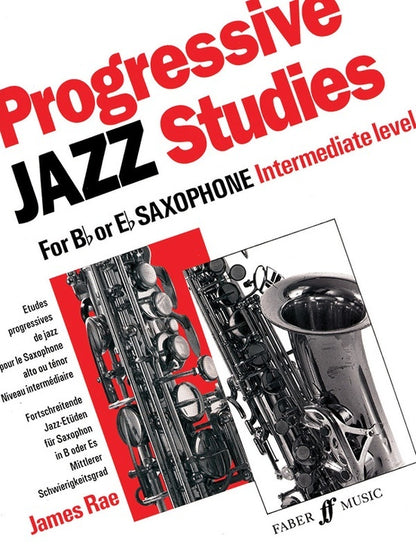 Progressive Jazz Studies Saxophone Intermediate