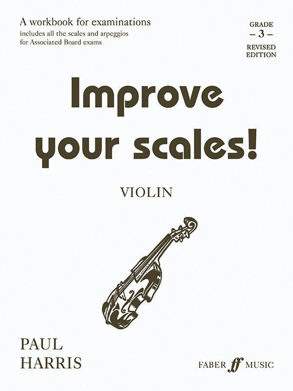 Improve Your Scales VLN Gr 3 by Paul Harris - Faber