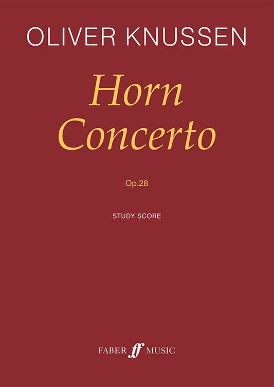 Horn Concerto Study Score