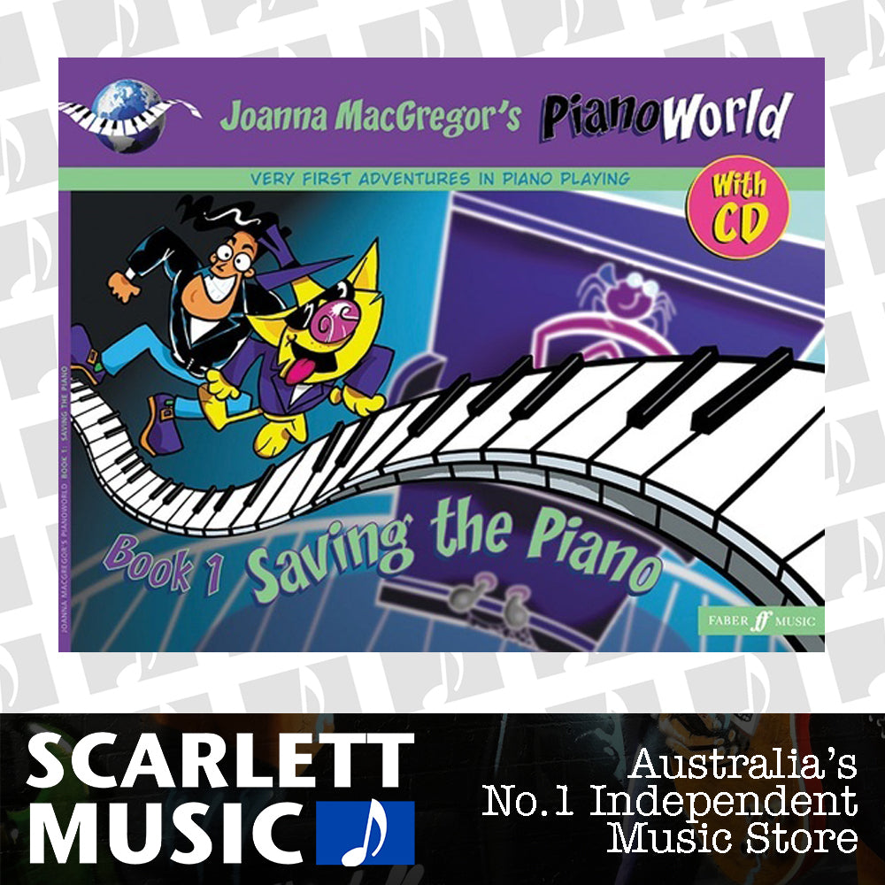Piano World Book 1 Saving The Piano Book/CD — view 2