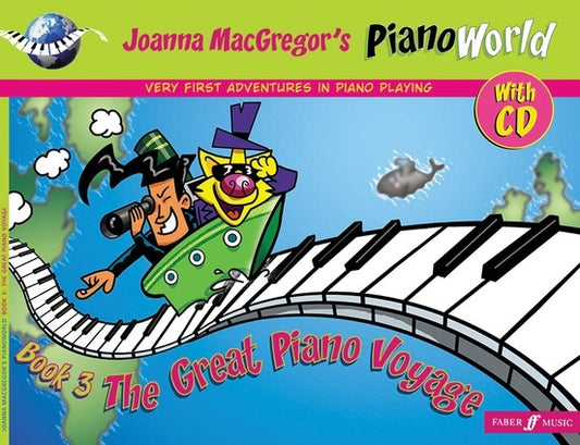 Piano World Book 3 Great Piano Voyage Book/CD