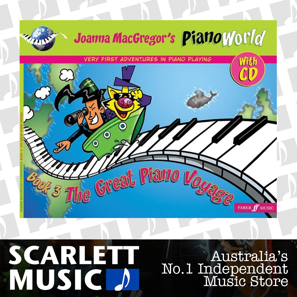 Piano World Book 3 Great Piano Voyage Book/CD — view 2
