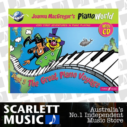 Piano World Book 3 Great Piano Voyage Book/CD — view 2