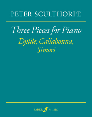 Three Pieces for Piano: Djilie, Calllaboma, Simori - Solo Piano Sheet Music