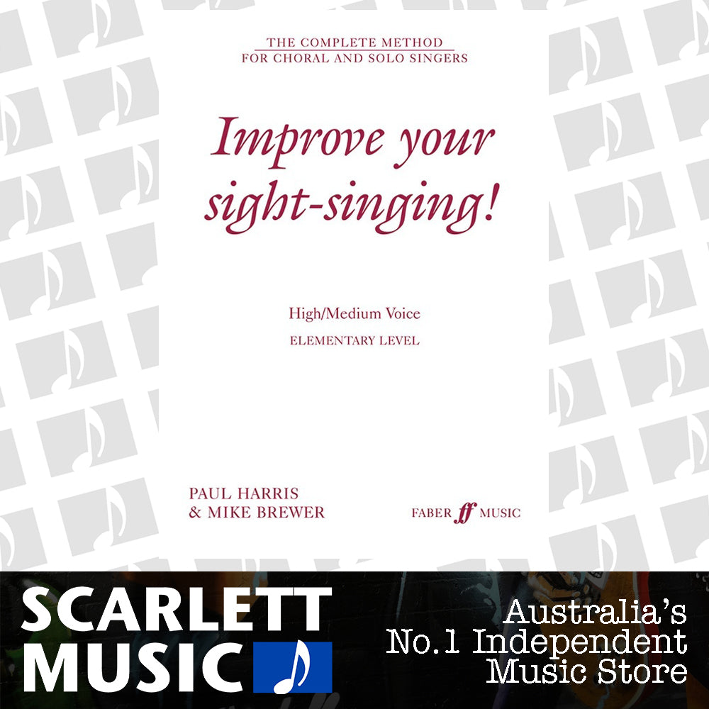 Improve Your Sight Singing Elem High/Med — view 2