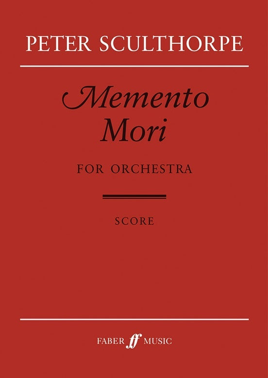 Sculthorpe:Memento Mori-Orch(F/Sc)