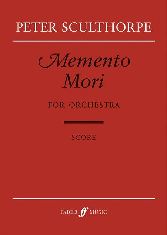 Sculthorpe:Memento Mori-Orch(F/Sc)