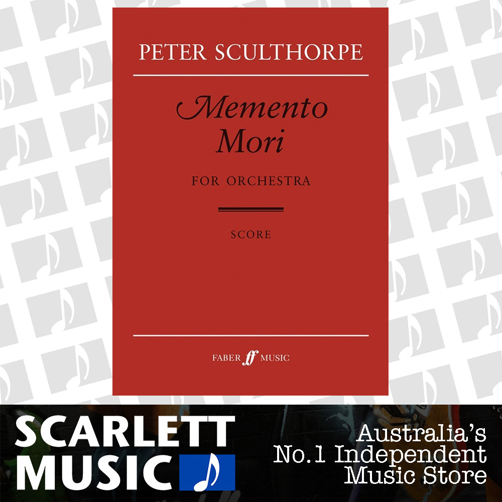 Sculthorpe:Memento Mori-Orch(F/Sc) — view 2