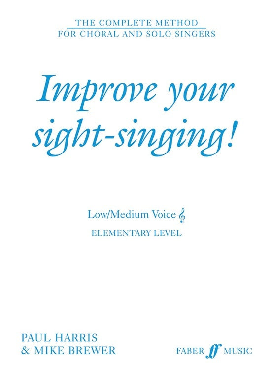 Improve Your Sight Singing Elem Low/Med Tc
