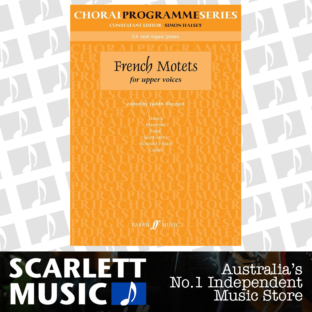 French Motets For Upper Voices SSA/Piano Ed Blezzard — view 2