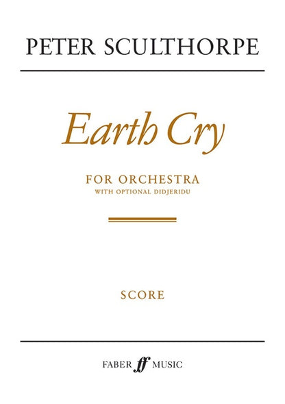 Earth Cry For Orchestra Full Score