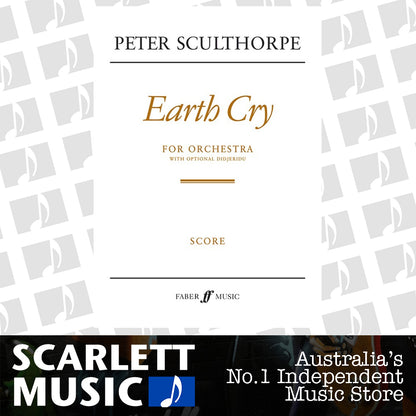 Earth Cry For Orchestra Full Score — view 2