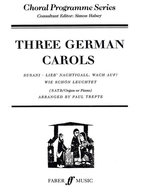 German Carols 3 For SATB/Org Or Piano Arr Trepte