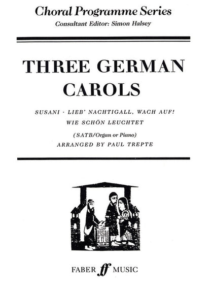German Carols 3 For SATB/Org Or Piano Arr Trepte