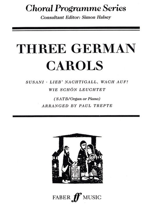 German Carols 3 For SATB/Org Or Piano Arr Trepte