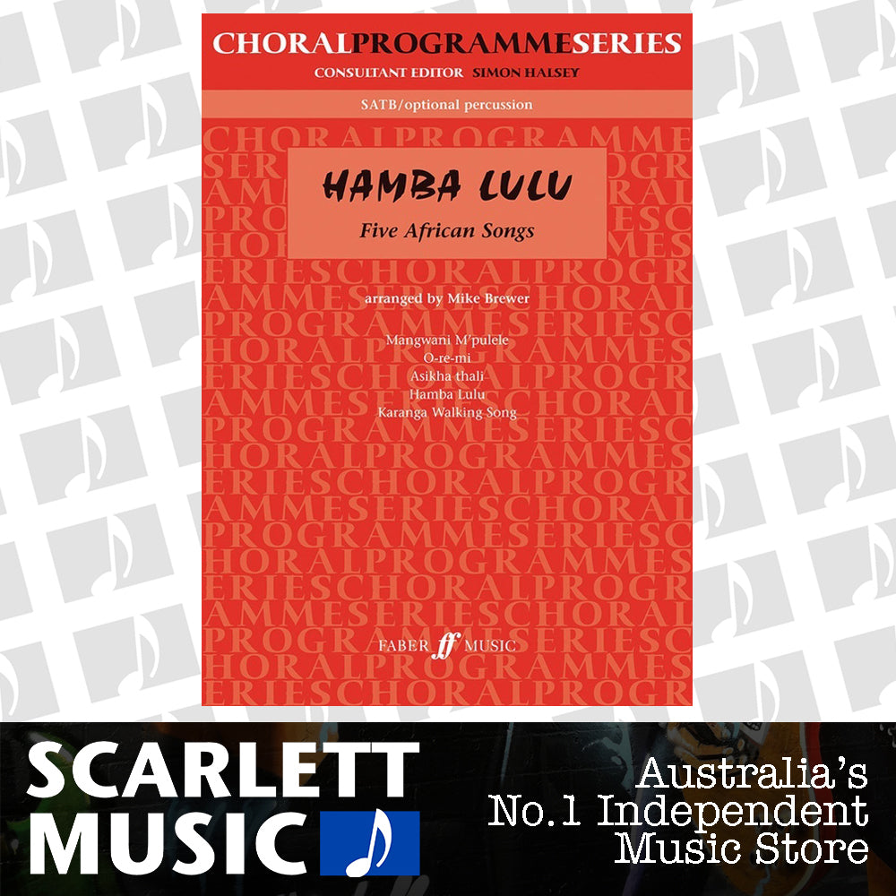 Hamba Lulu African Songs SATB/Opt Perc — view 2