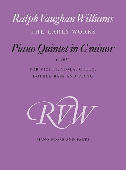 Piano Quintet In C Min Score/Parts