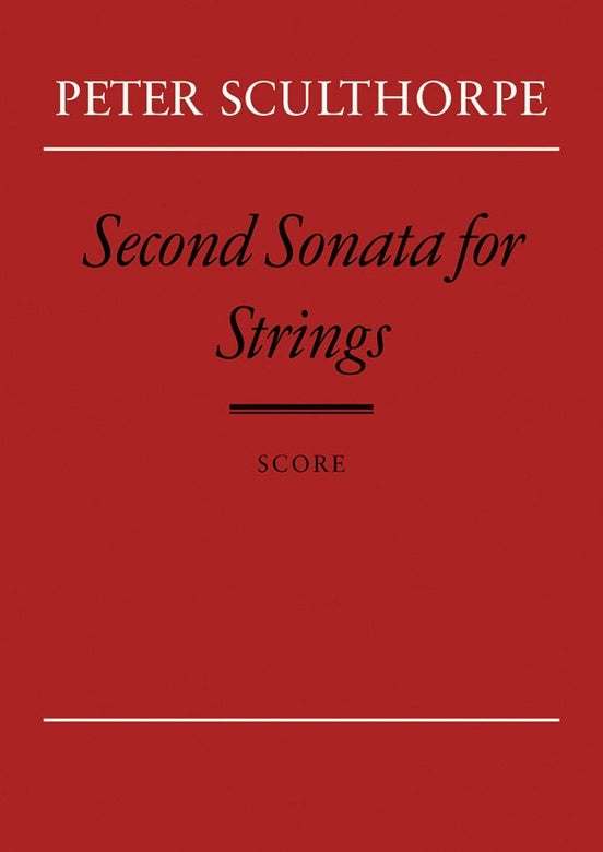 Second Sonata For Strings Study Score