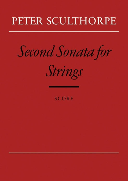 Second Sonata For Strings Study Score