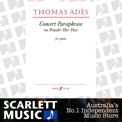Concert Paraphrase On Powder Her Face Piano — view 2
