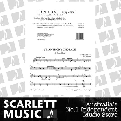 Horn Solos Book 1/2 E Flat Horn Part — view 2
